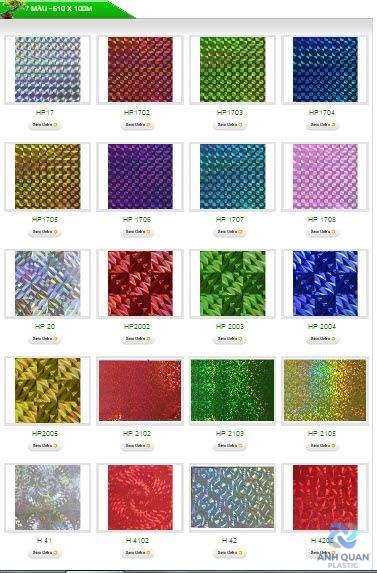 DECAL KIM TUYẾN , BẢY MÀU